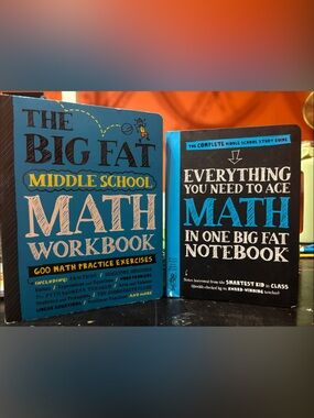 Math Workbook & Notebook Set - Big Fat Notebook